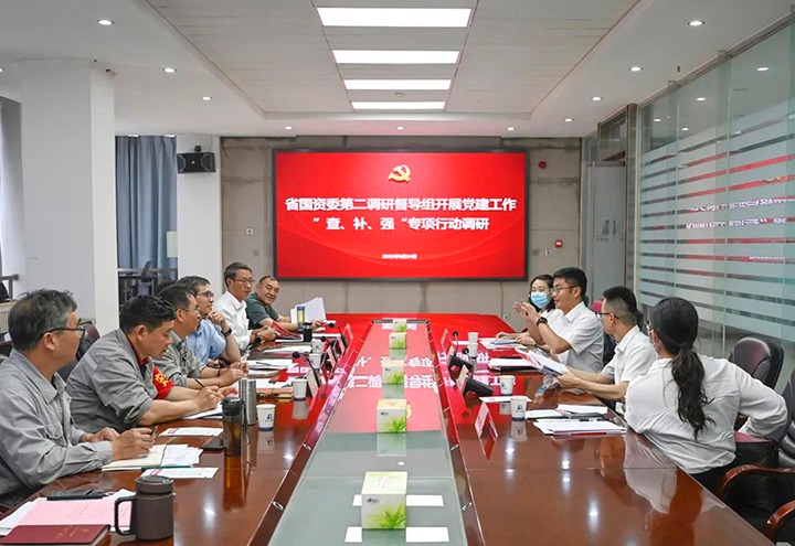 省国资委第二调研督导组到云煤（云鼎国际4118welcome）集团开展党建事情“查、补、强”专项行动调研